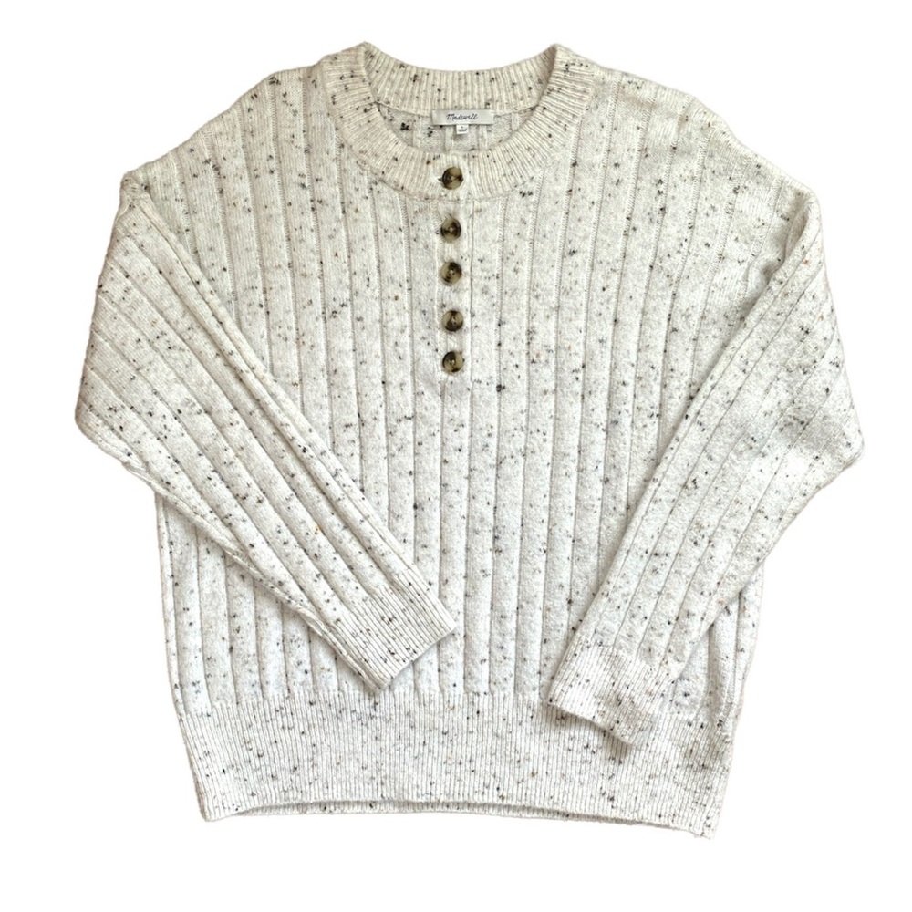 Madewell Donegal Bowden Henley Sweater
